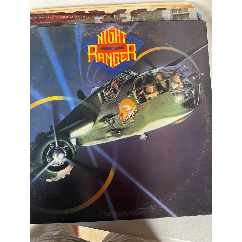 night ranger lp 7 wishes 1985 record